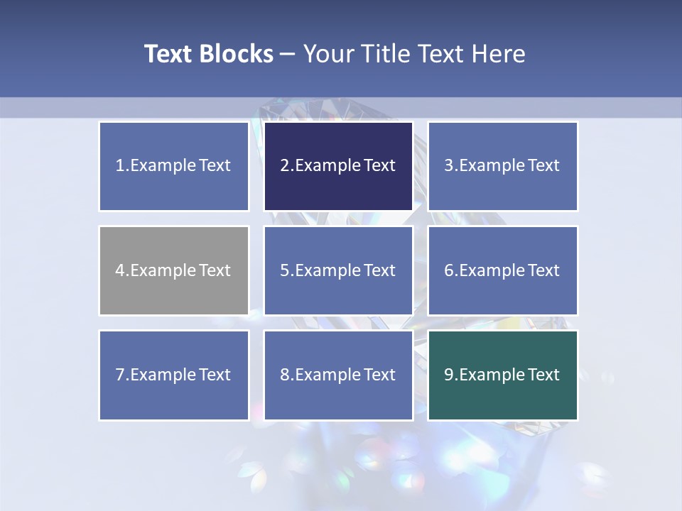 Single Reflection Shiny PowerPoint Template