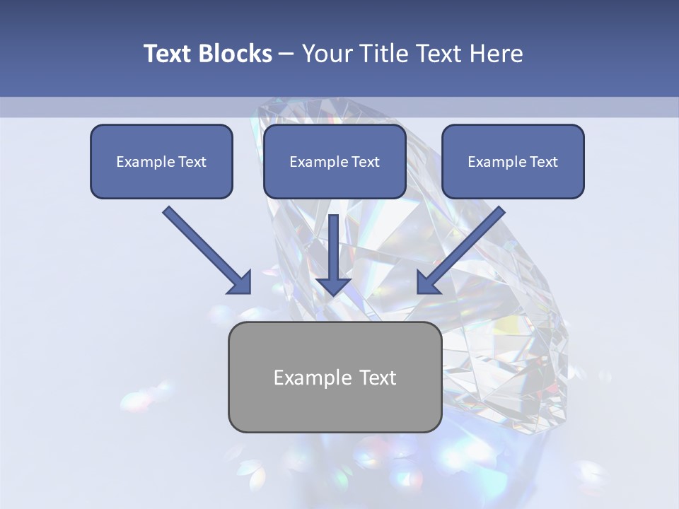 Single Reflection Shiny PowerPoint Template