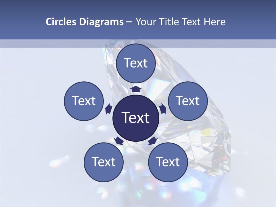 Single Reflection Shiny PowerPoint Template