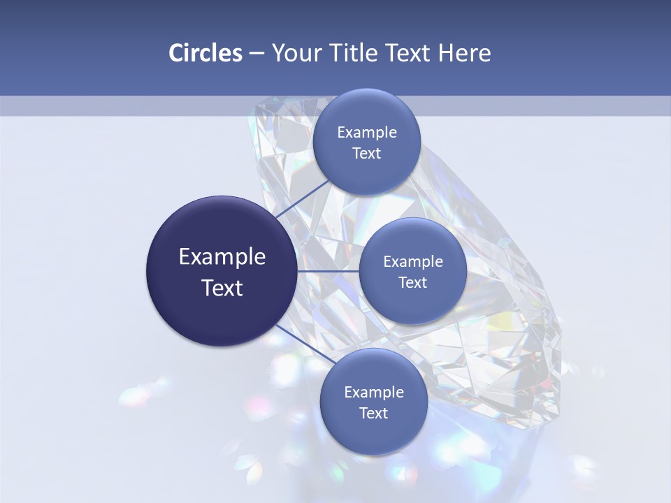 Single Reflection Shiny PowerPoint Template