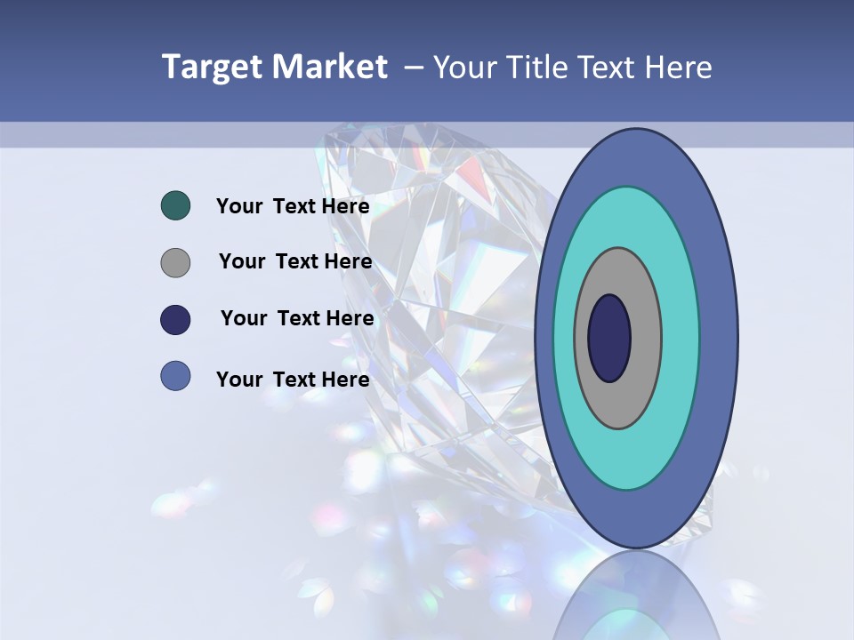 Single Reflection Shiny PowerPoint Template