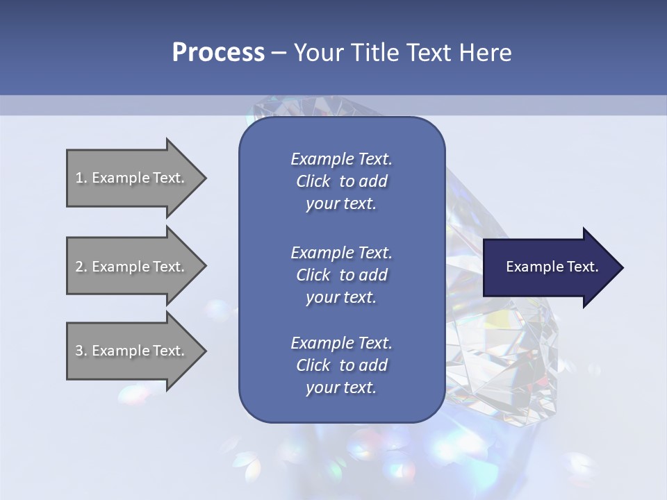 Single Reflection Shiny PowerPoint Template