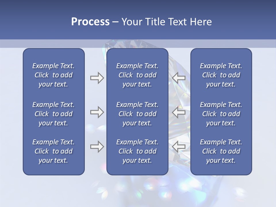 Single Reflection Shiny PowerPoint Template