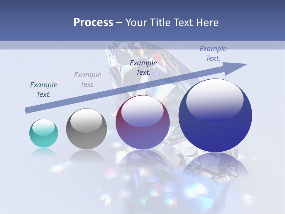 Single Reflection Shiny PowerPoint Template