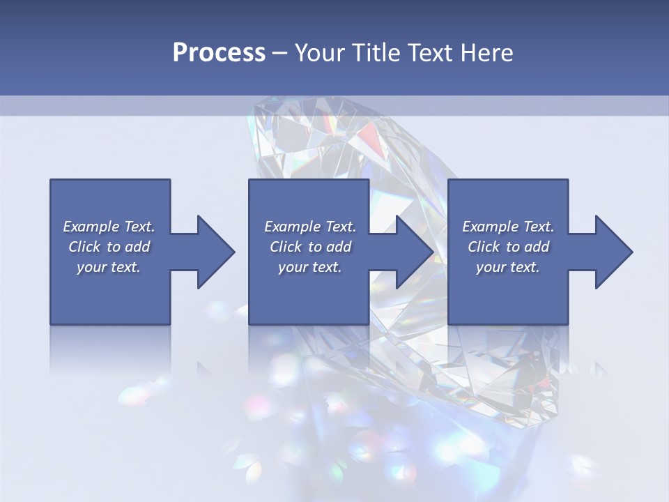 Single Reflection Shiny PowerPoint Template