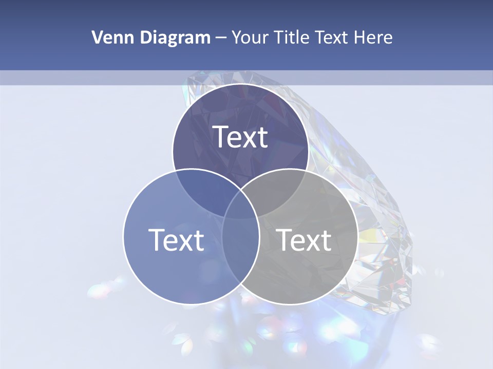 Single Reflection Shiny PowerPoint Template