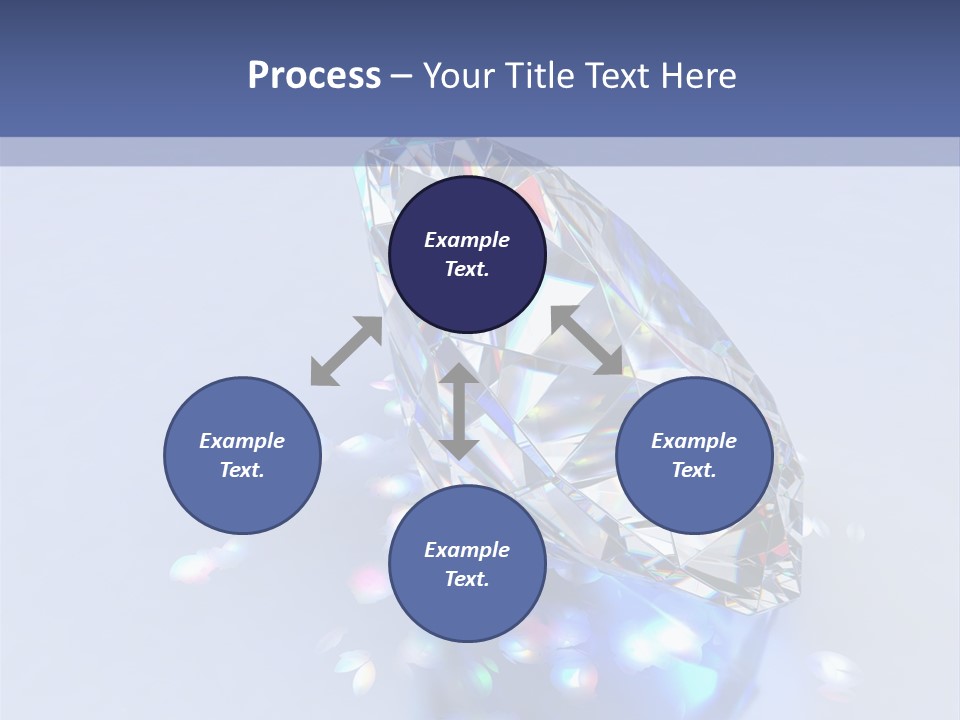 Single Reflection Shiny PowerPoint Template