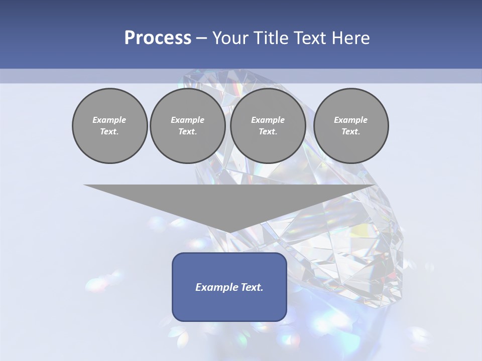 Single Reflection Shiny PowerPoint Template