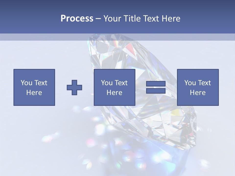 Single Reflection Shiny PowerPoint Template