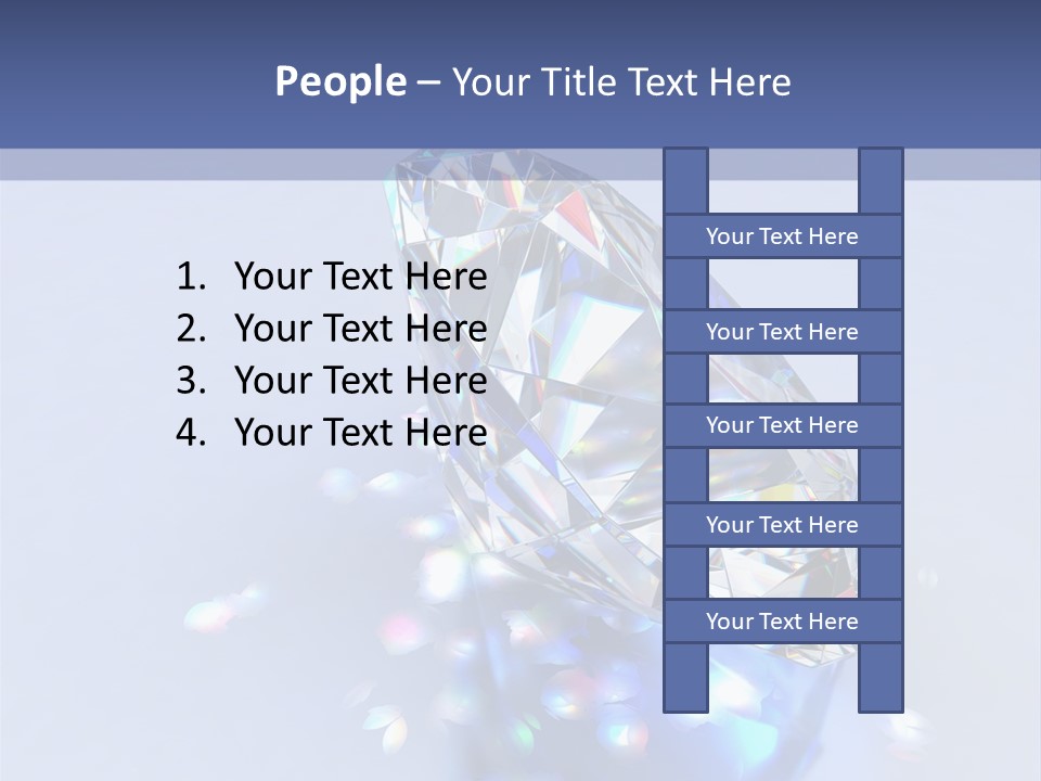 Single Reflection Shiny PowerPoint Template