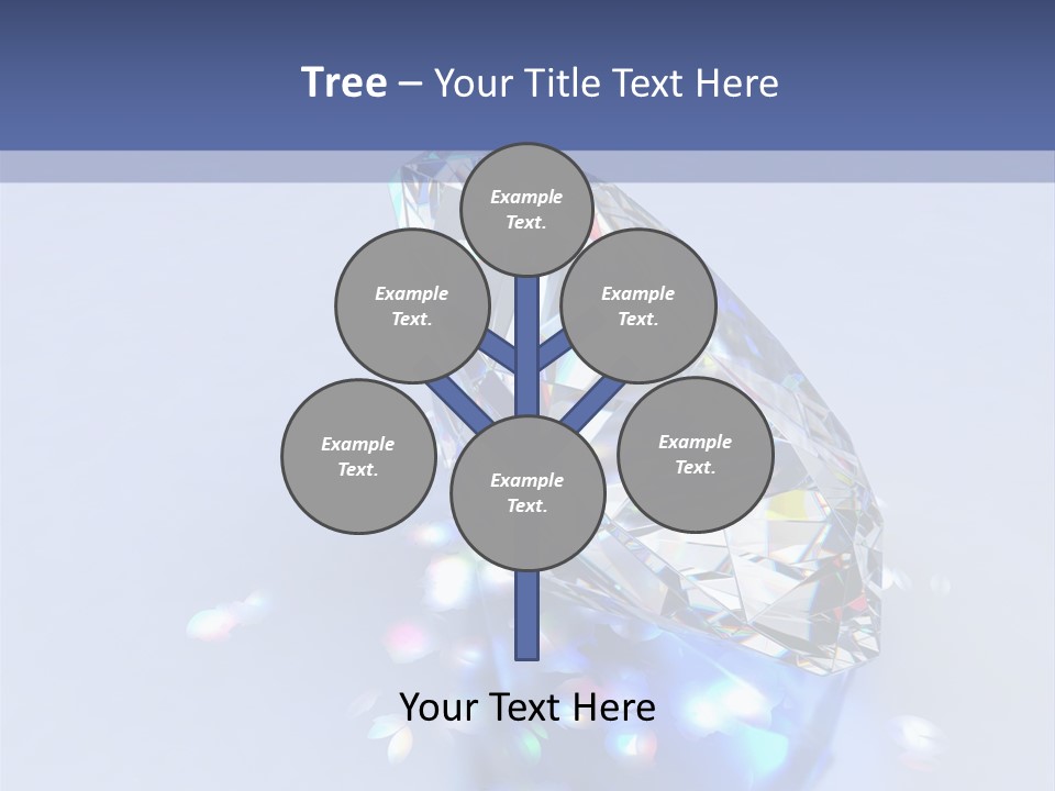 Single Reflection Shiny PowerPoint Template