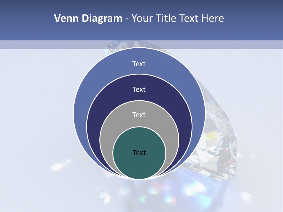 Single Reflection Shiny PowerPoint Template