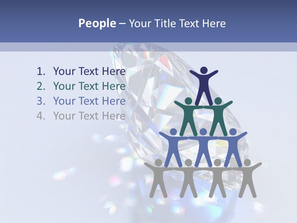 Single Reflection Shiny PowerPoint Template