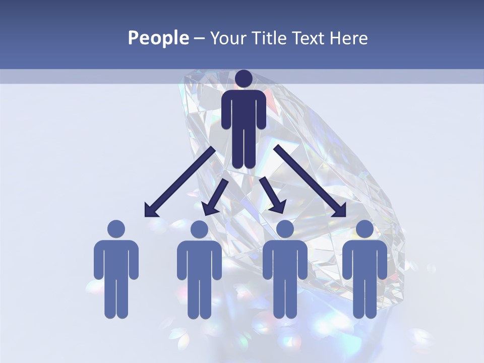 Single Reflection Shiny PowerPoint Template