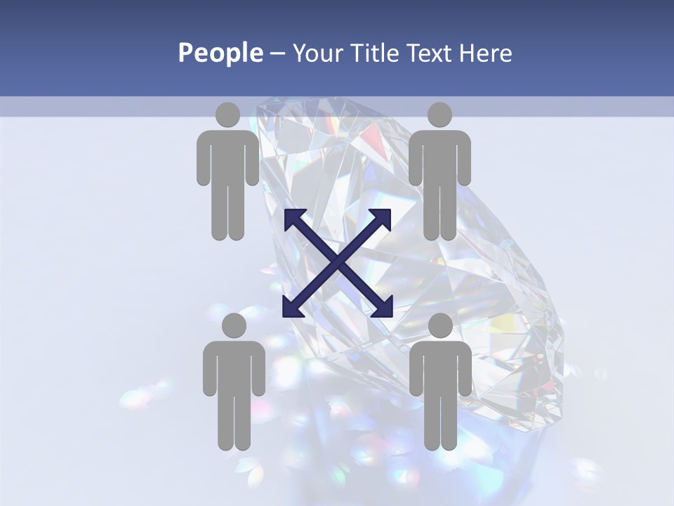 Single Reflection Shiny PowerPoint Template