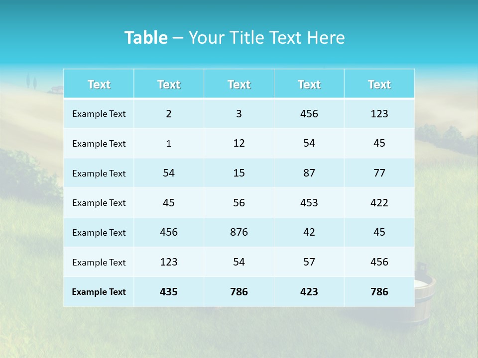 Country Ruminant Mammal PowerPoint Template