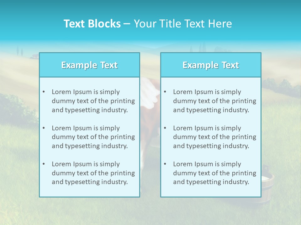 Country Ruminant Mammal PowerPoint Template