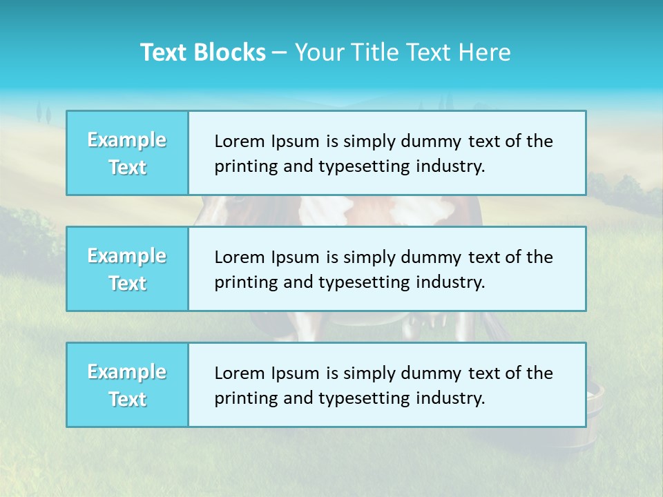 Country Ruminant Mammal PowerPoint Template