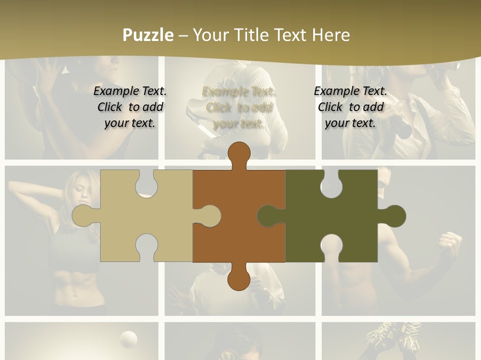 Health Body Dance PowerPoint Template