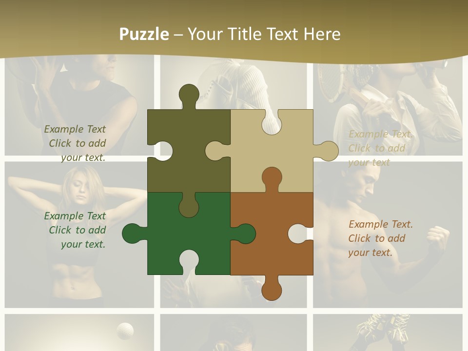 Health Body Dance PowerPoint Template