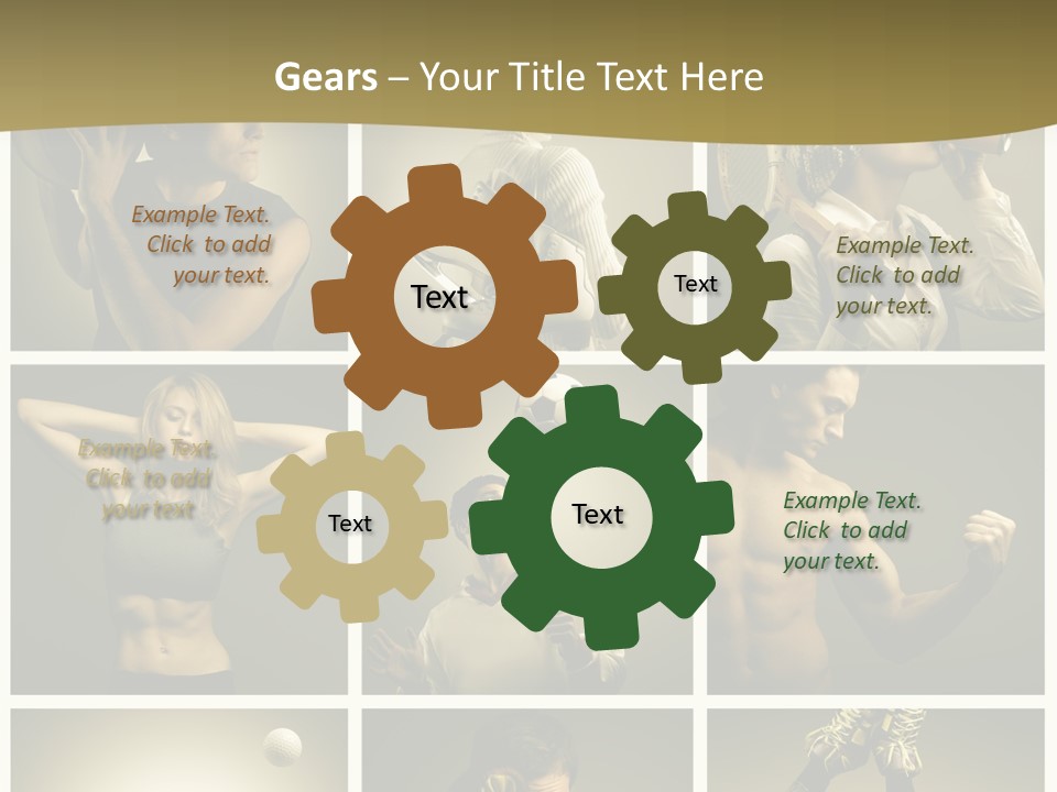 Health Body Dance PowerPoint Template