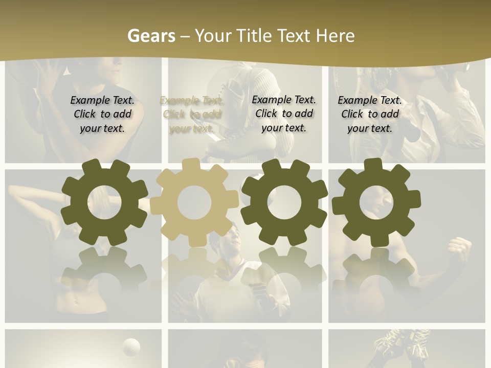 Health Body Dance PowerPoint Template