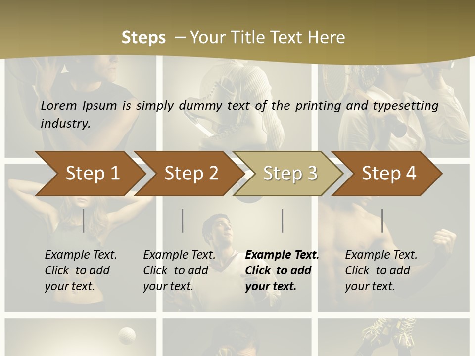 Health Body Dance PowerPoint Template
