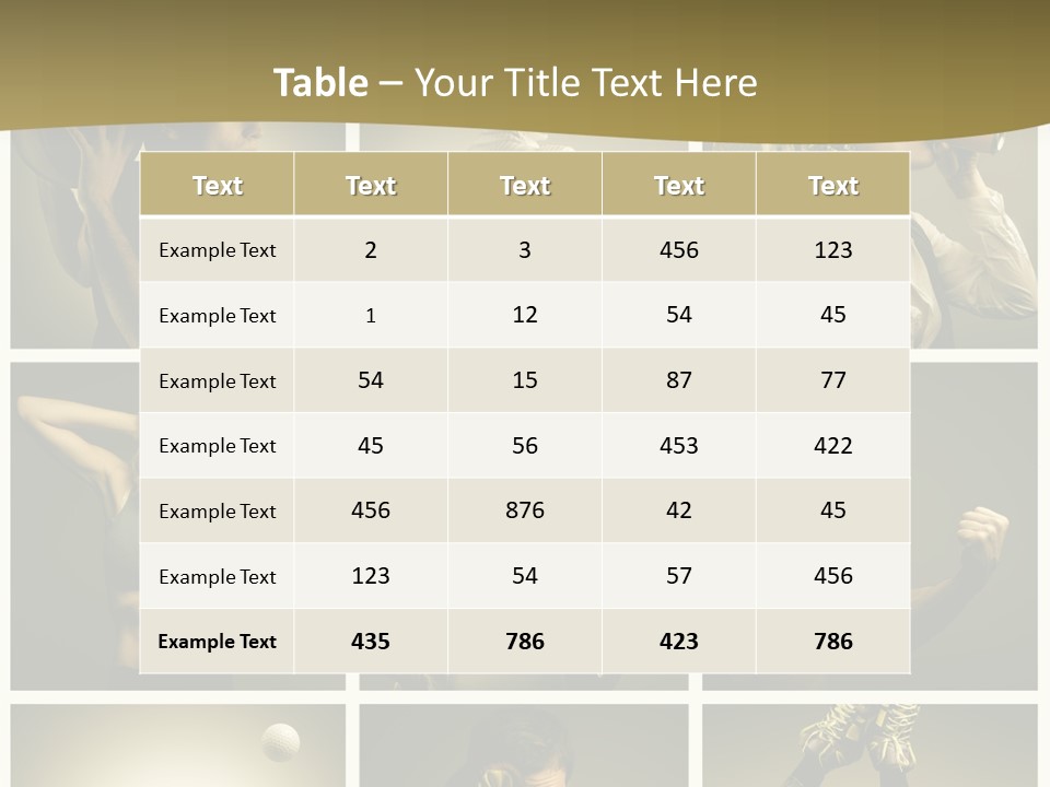 Health Body Dance PowerPoint Template