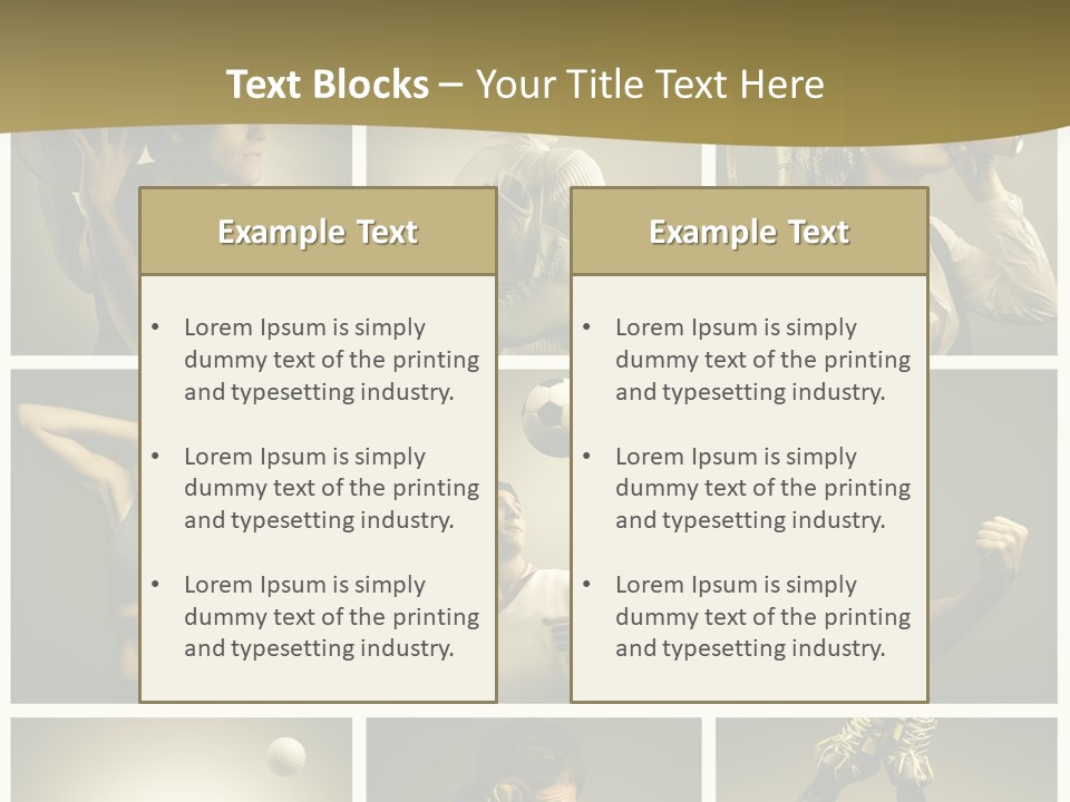 Health Body Dance PowerPoint Template