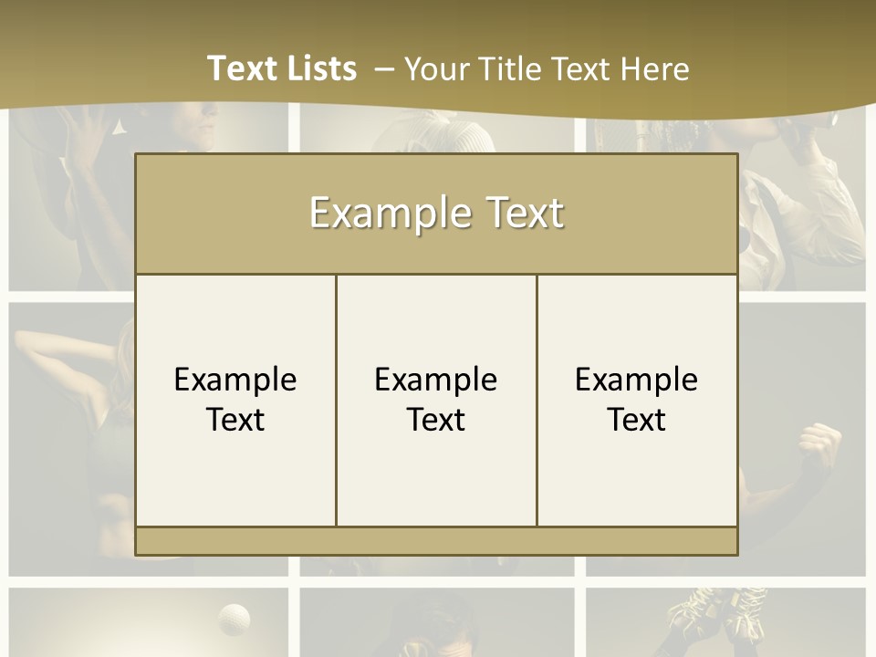 Health Body Dance PowerPoint Template