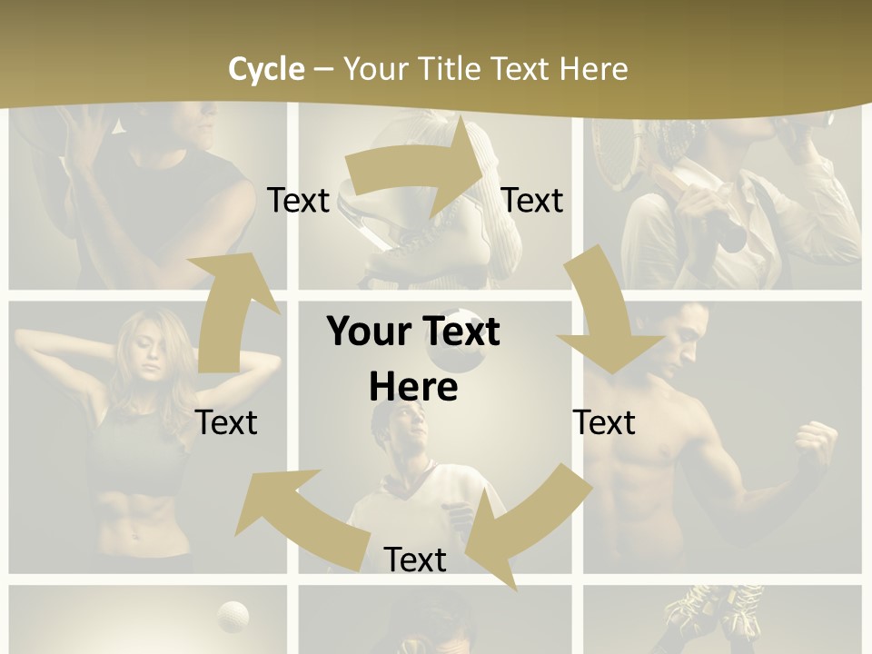 Health Body Dance PowerPoint Template