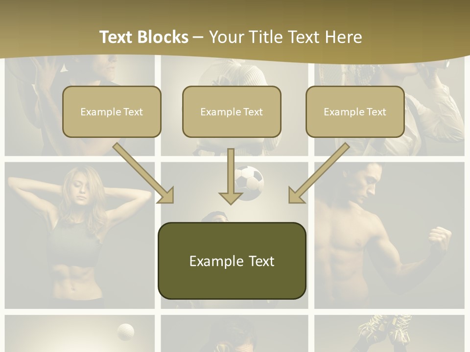 Health Body Dance PowerPoint Template
