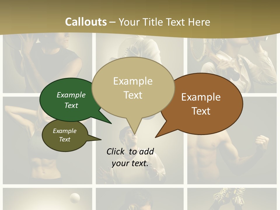 Health Body Dance PowerPoint Template