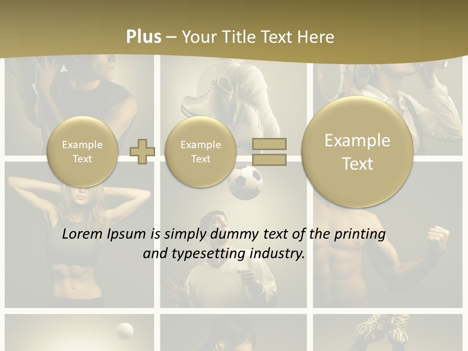 Health Body Dance PowerPoint Template
