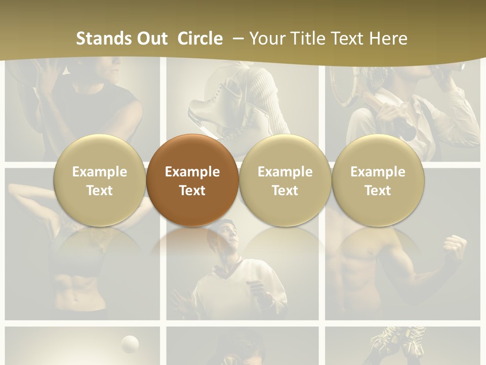 Health Body Dance PowerPoint Template