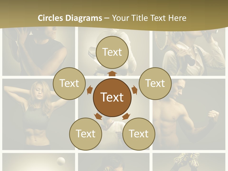 Health Body Dance PowerPoint Template