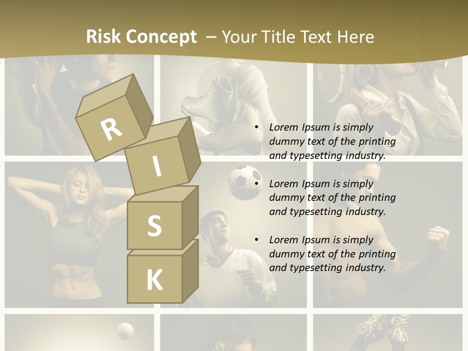 Health Body Dance PowerPoint Template