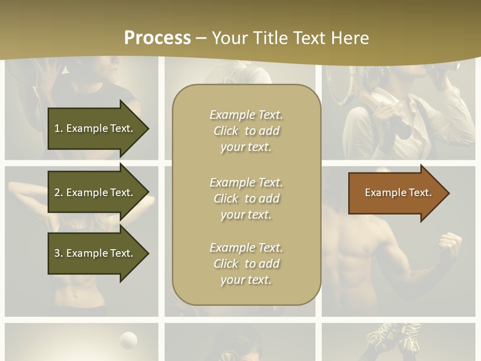 Health Body Dance PowerPoint Template