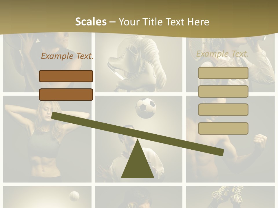 Health Body Dance PowerPoint Template