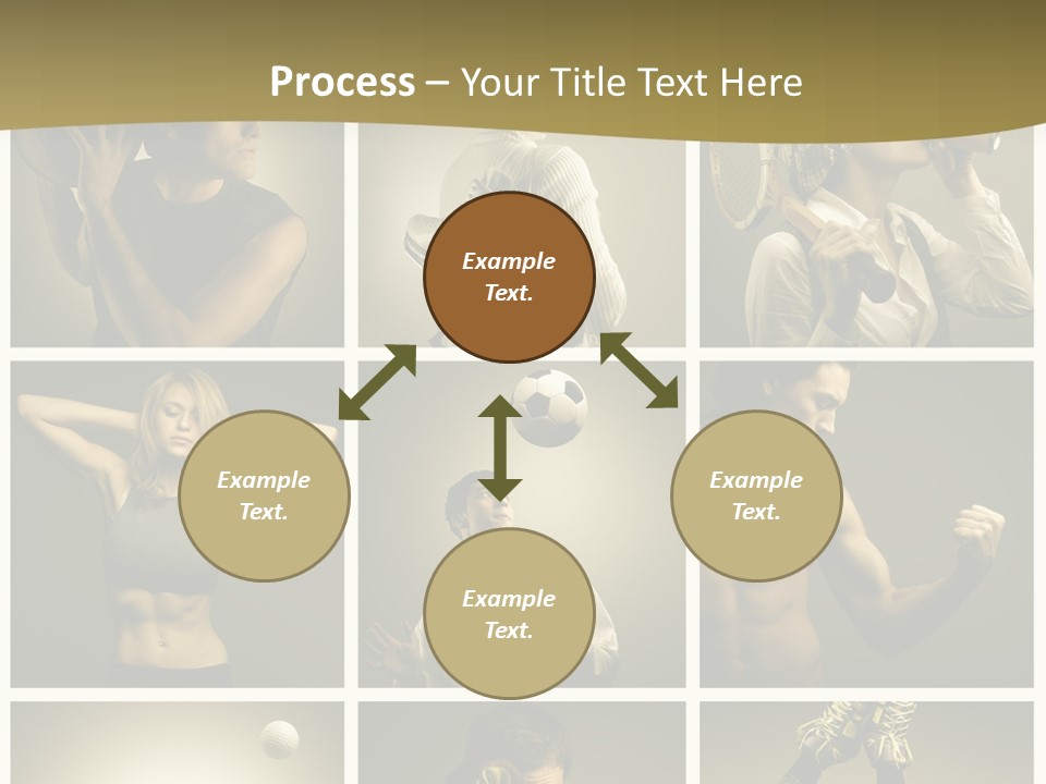 Health Body Dance PowerPoint Template