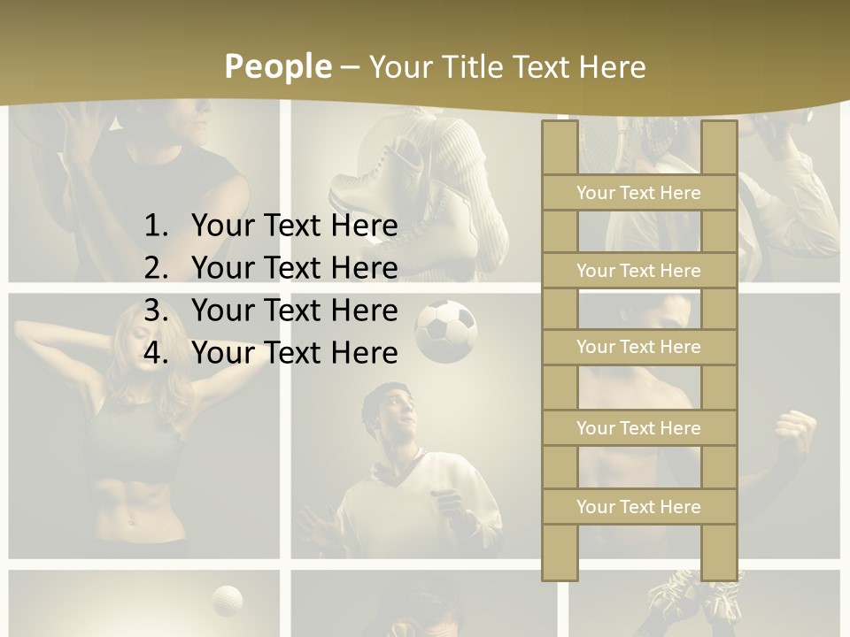 Health Body Dance PowerPoint Template