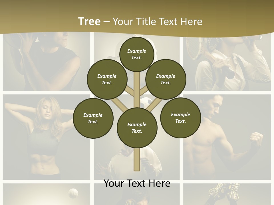 Health Body Dance PowerPoint Template