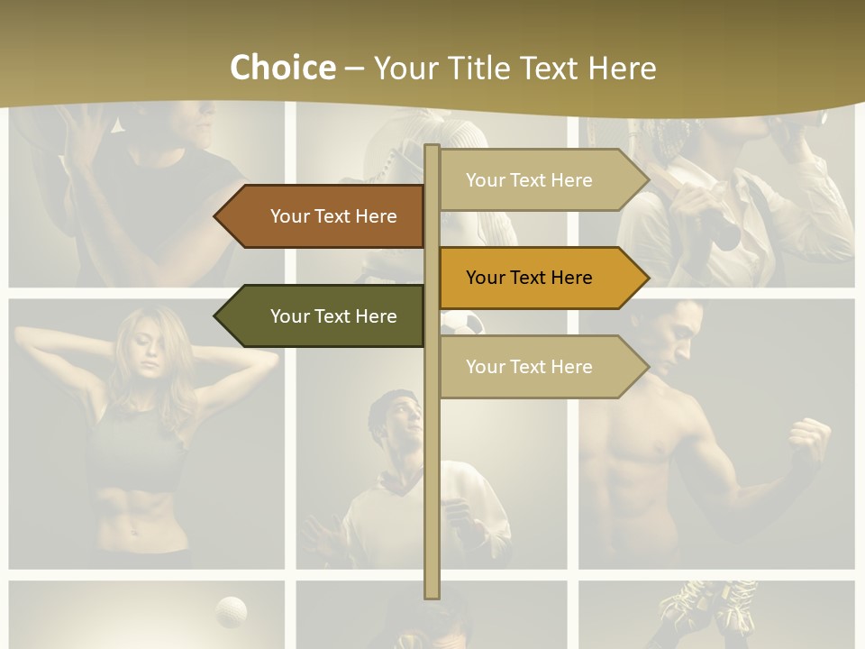 Health Body Dance PowerPoint Template