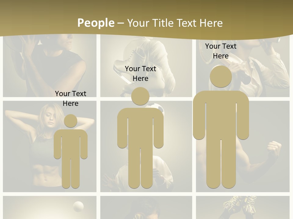 Health Body Dance PowerPoint Template