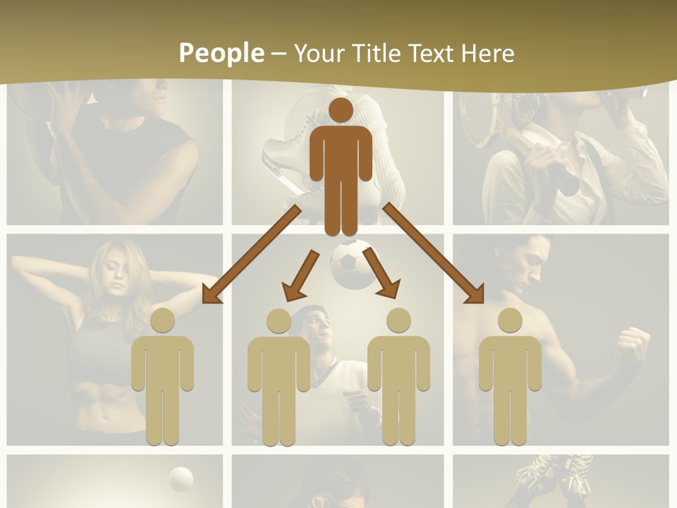 Health Body Dance PowerPoint Template