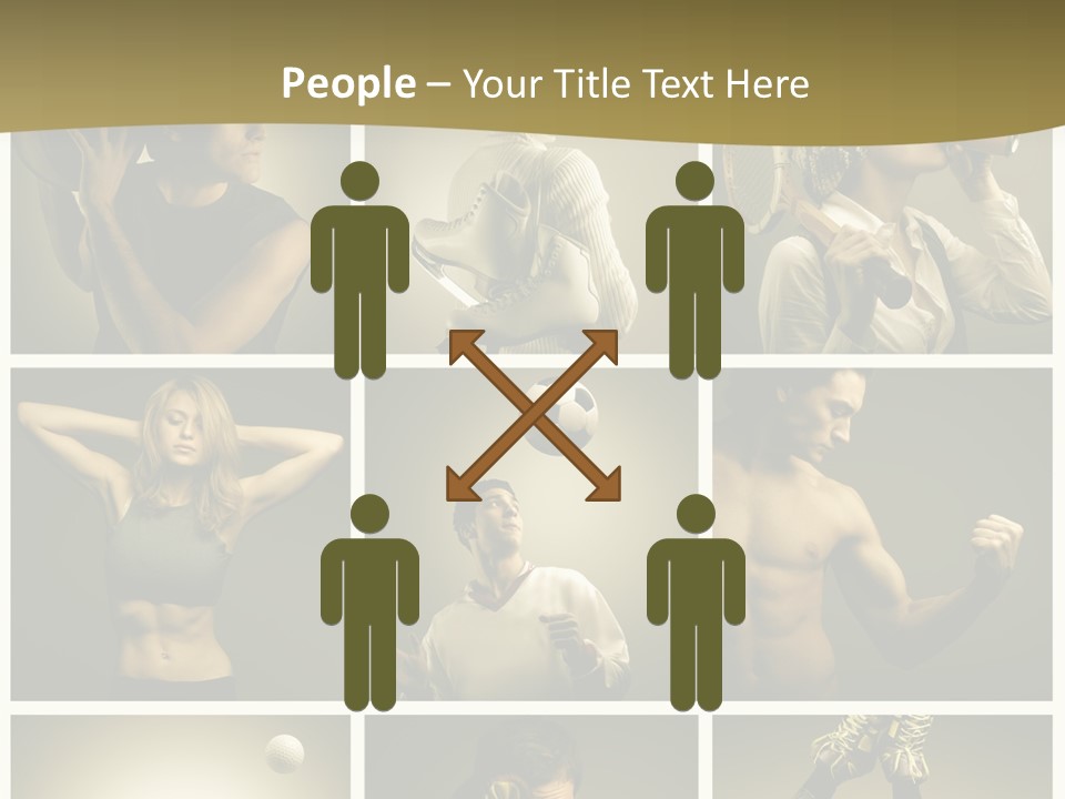 Health Body Dance PowerPoint Template