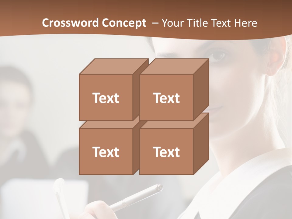Partnership Print Portfolio PowerPoint Template