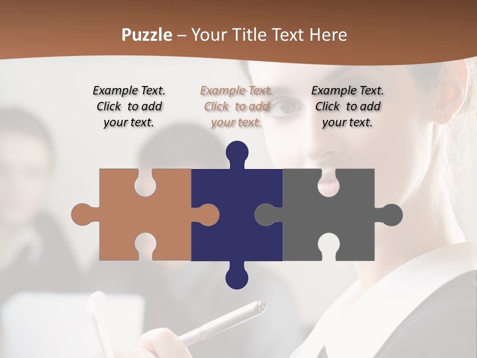 Partnership Print Portfolio PowerPoint Template