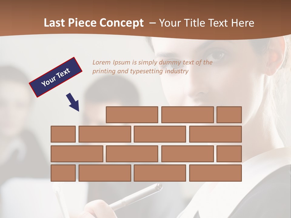 Partnership Print Portfolio PowerPoint Template