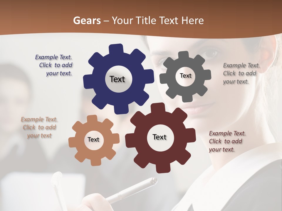 Partnership Print Portfolio PowerPoint Template